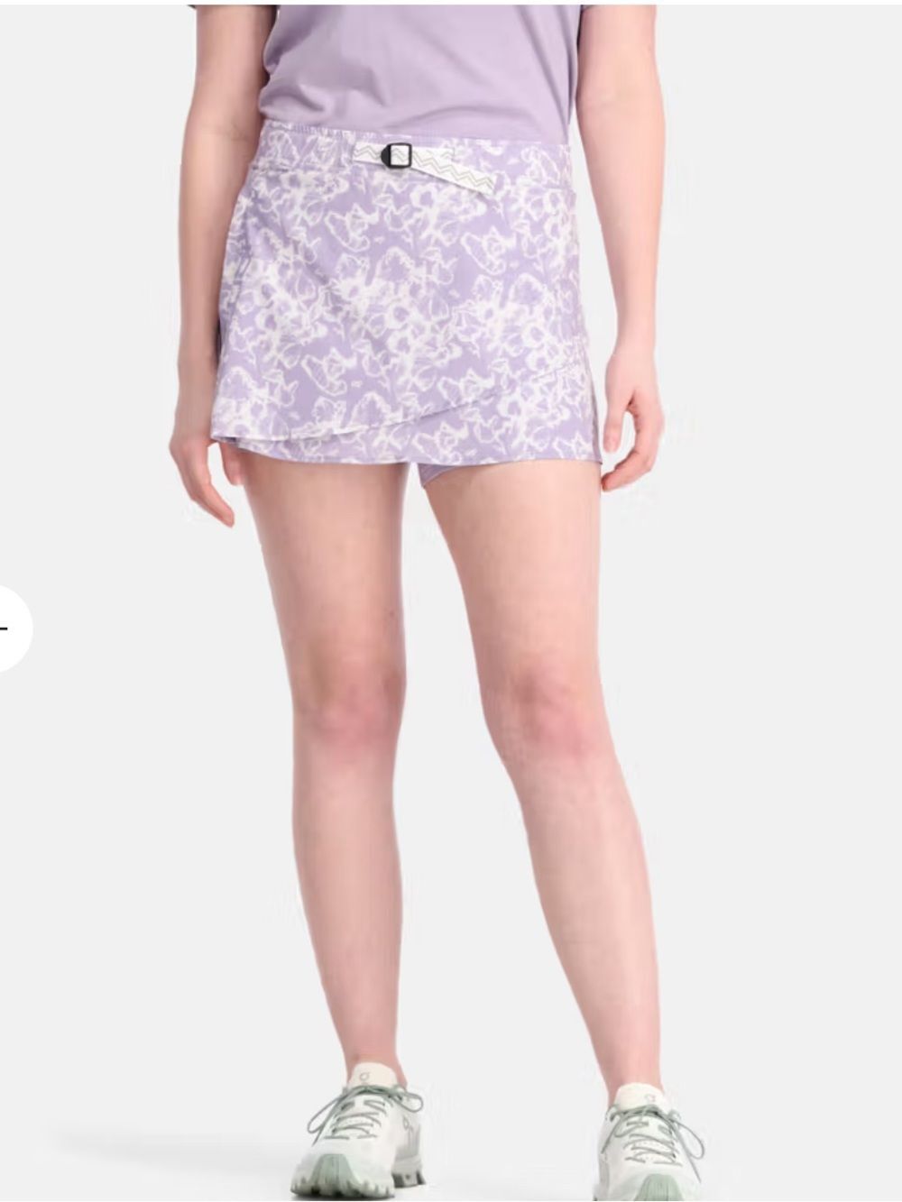 Kari Traa Ane Skort Balmy Purple White Print Womens Large